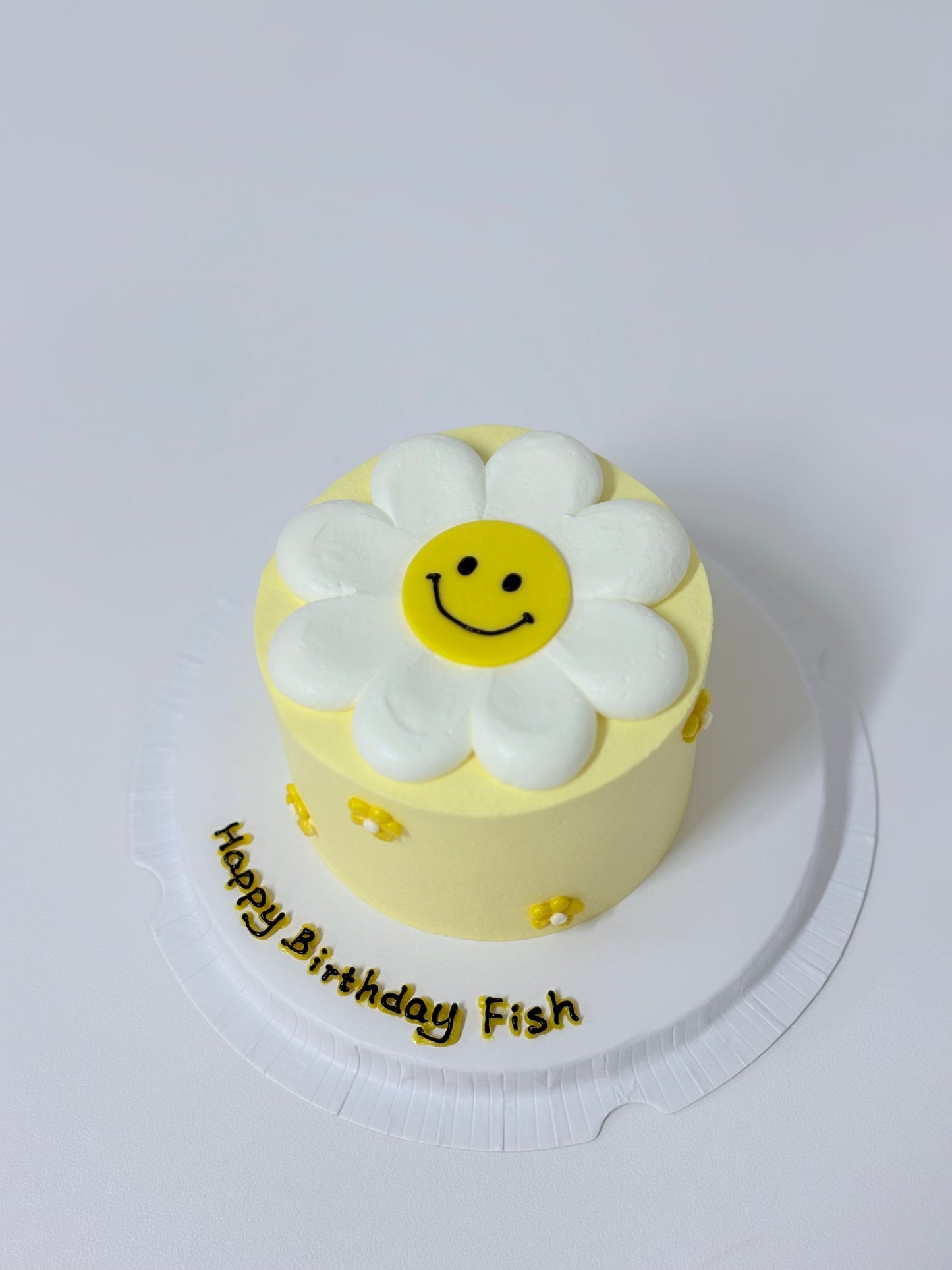 Smiley Flower - Yellow