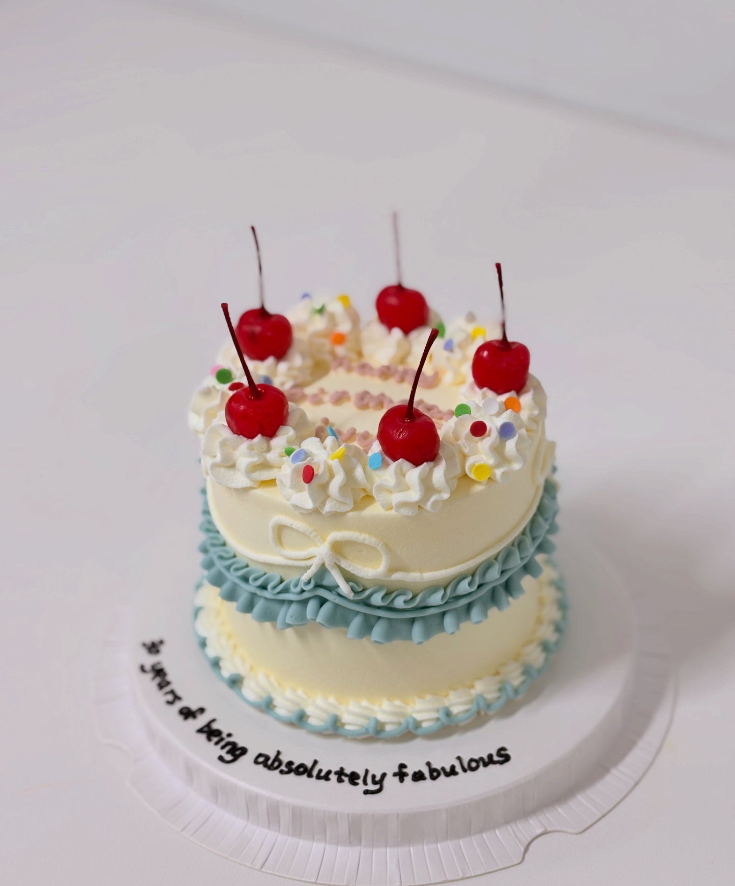 復古唧花蛋糕/Retro Pipping Cake