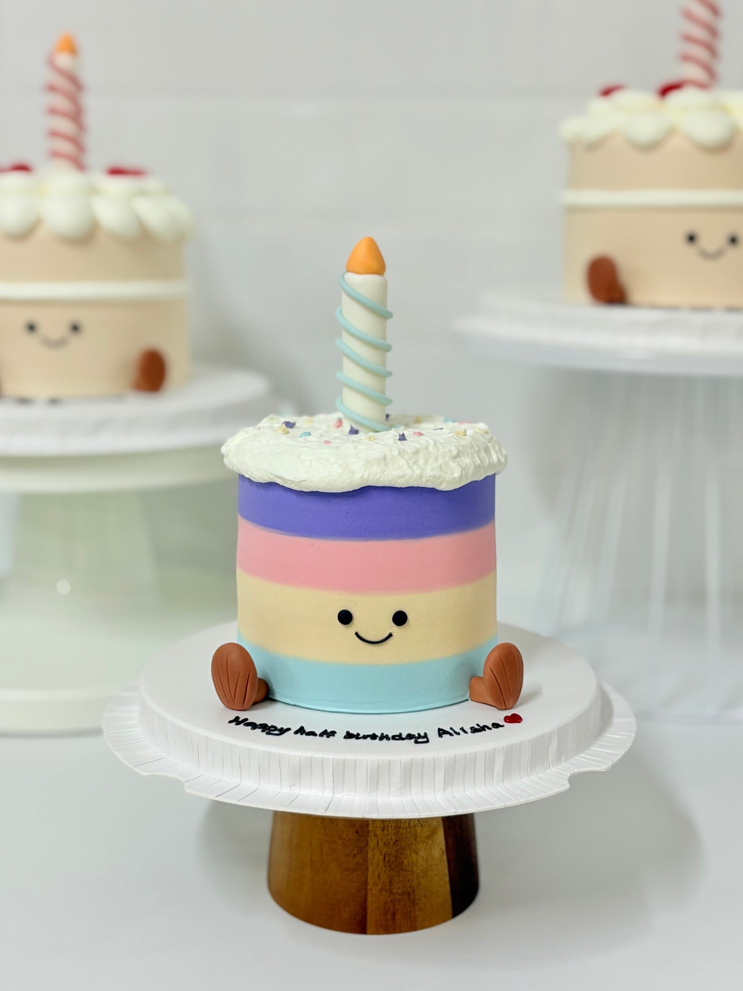 Jellycat Rainbow Bday Cake