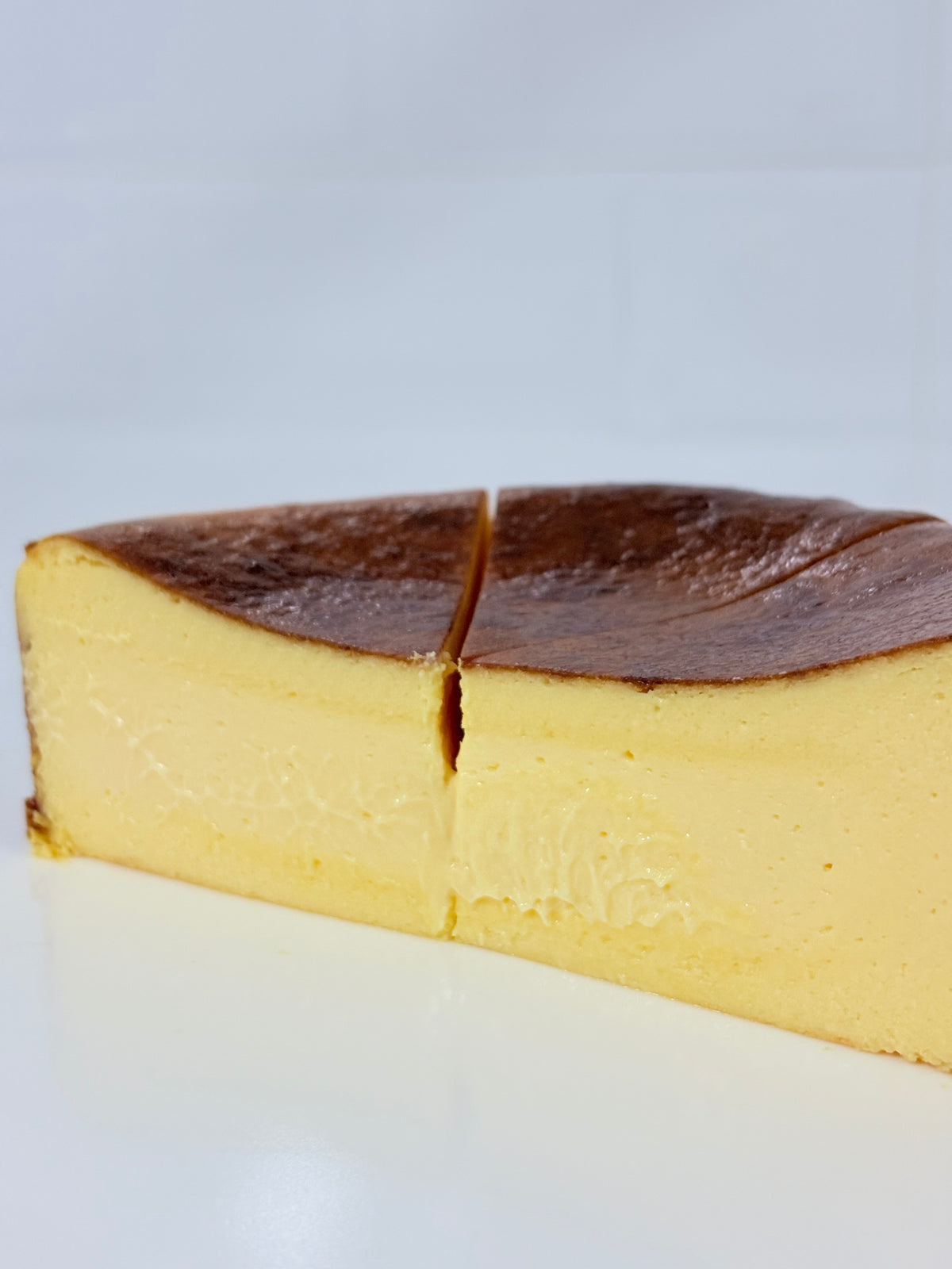 巴斯克芝士蛋糕-切件/Basque Burnt Cheesecake-Sliced