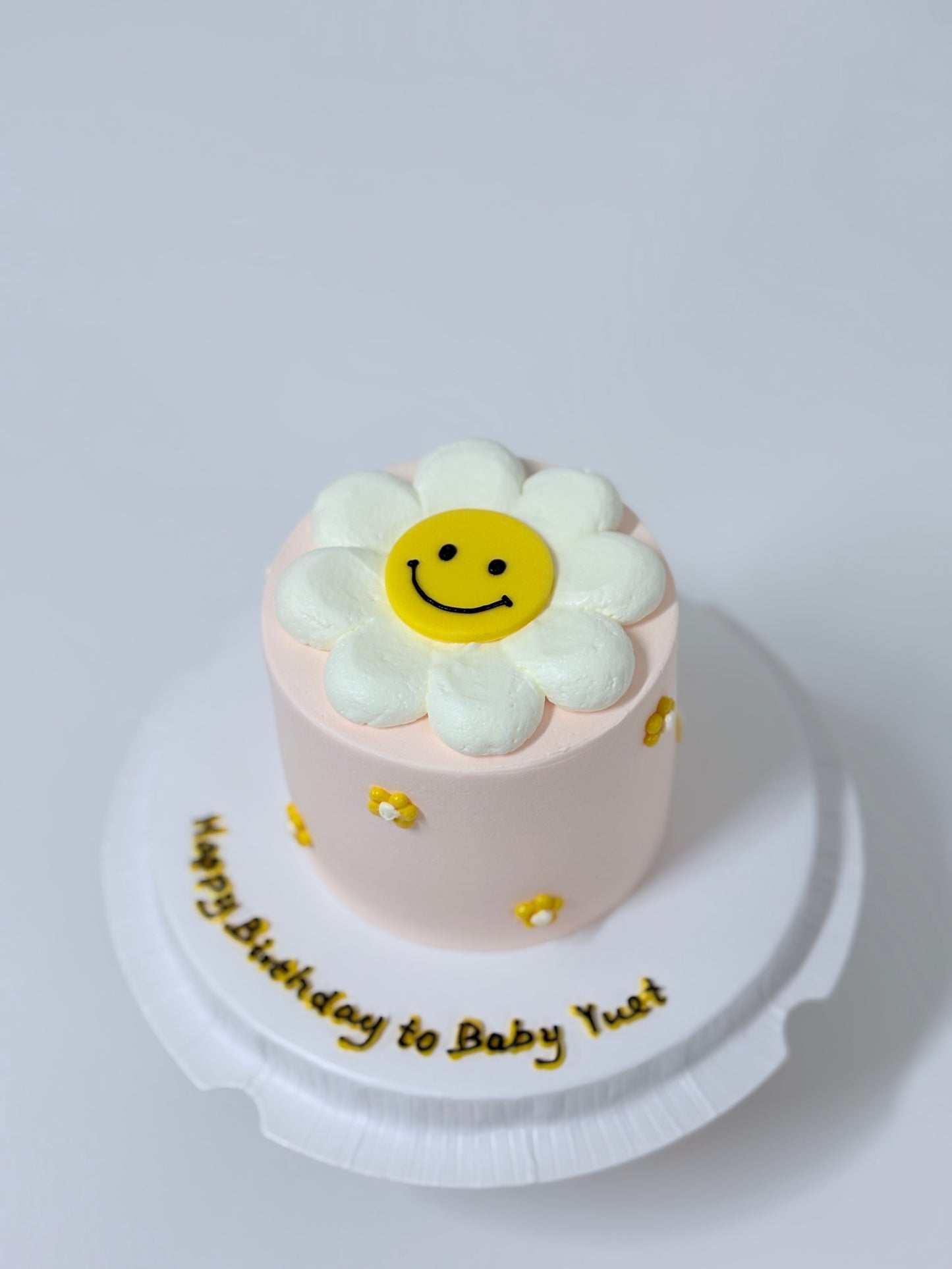 Smiley Flower 1 - Pink