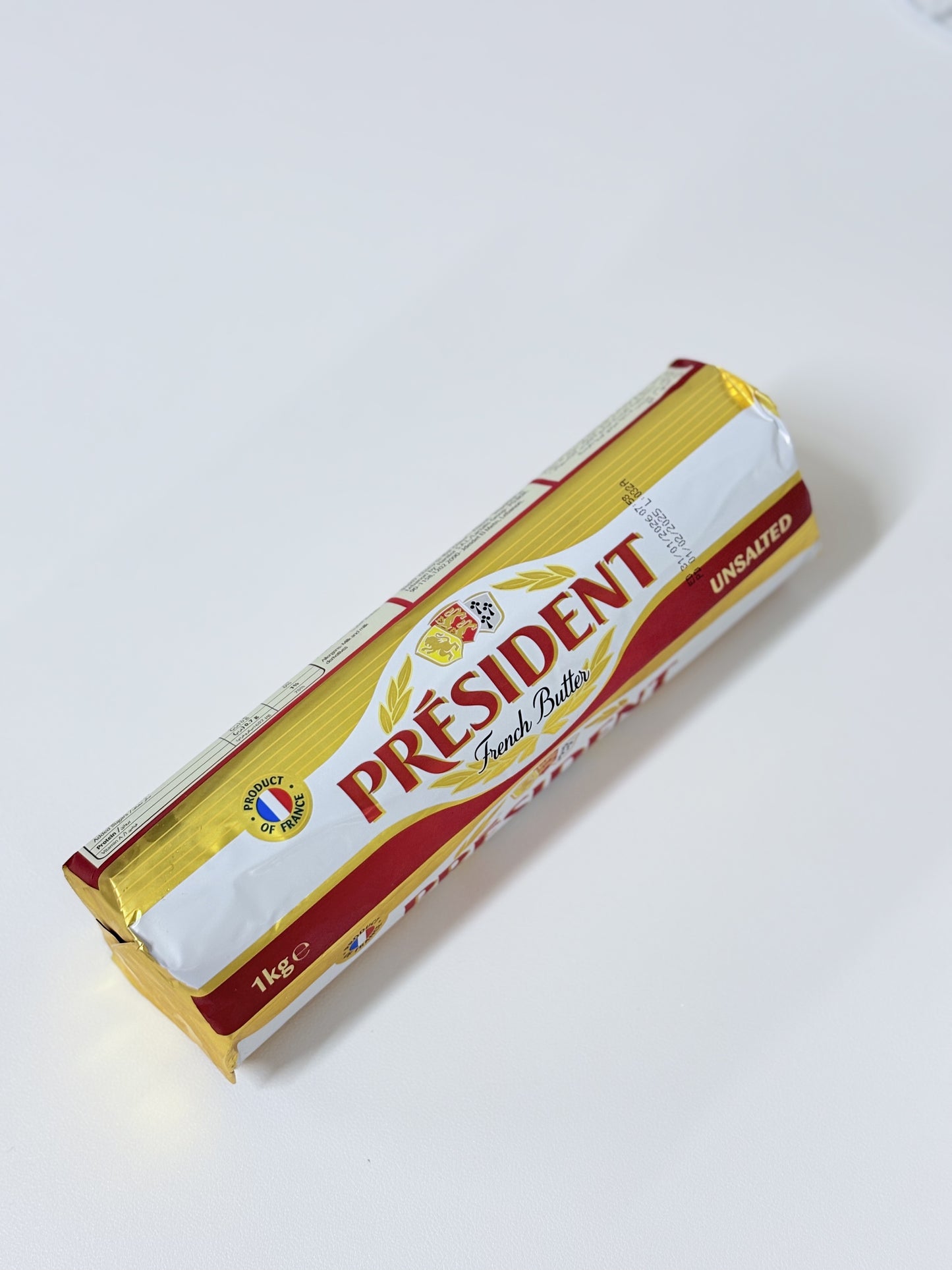 總統無鹽牛油卷/President Butter Roll Unsalted 1kg