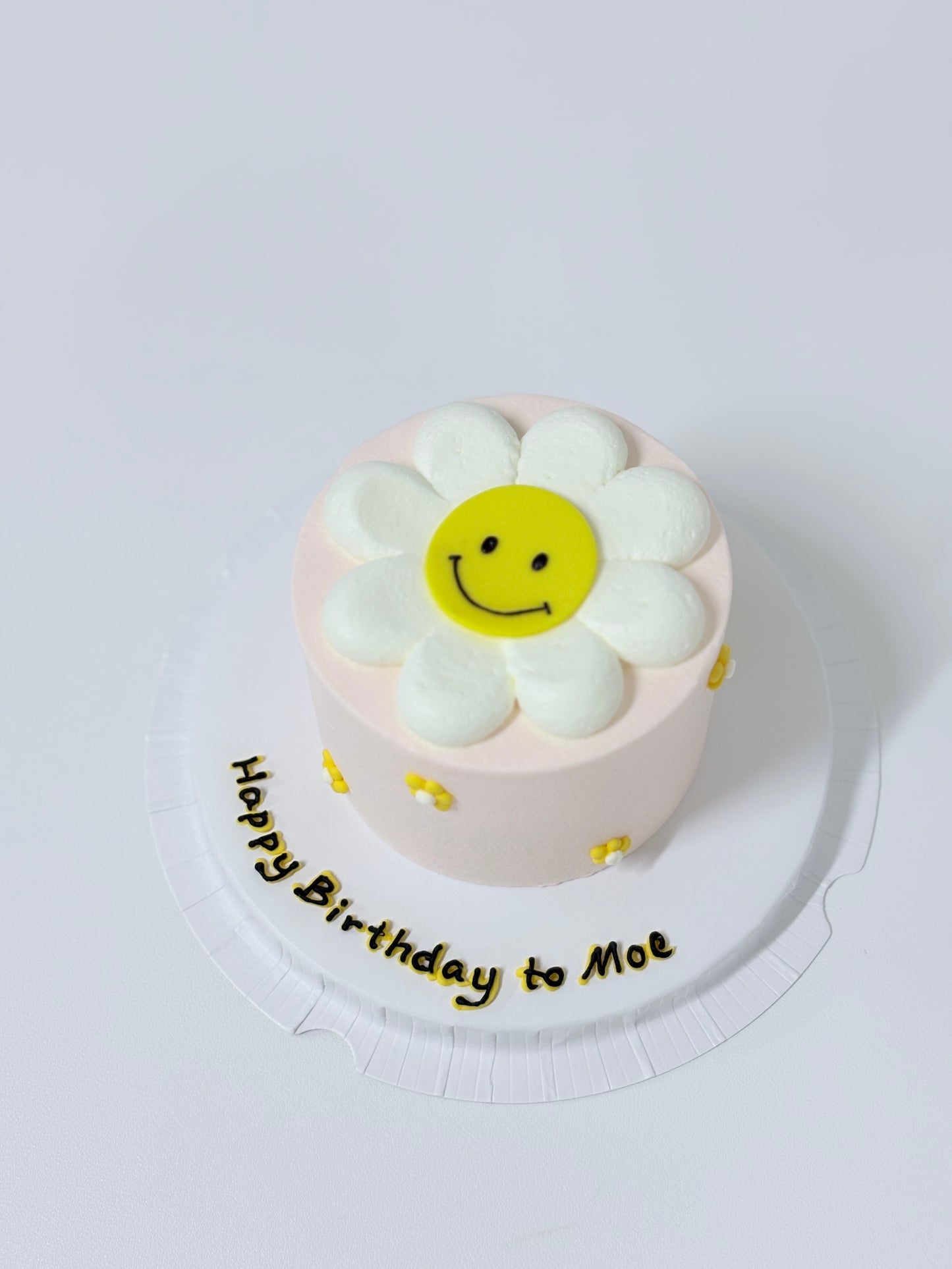 Smiley Flower 1 - Pink