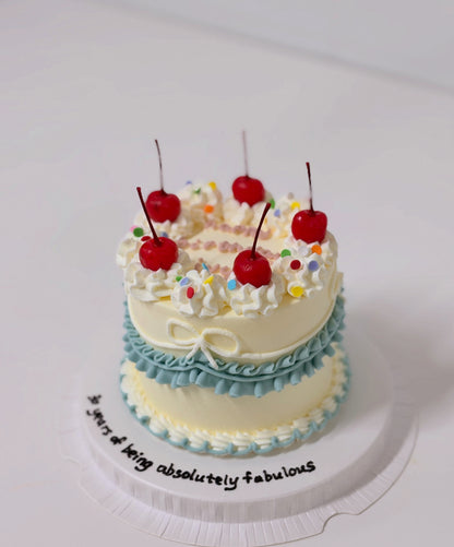 Retro Pipping Cake 復古唧花