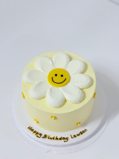 Smiley Flower - Yellow