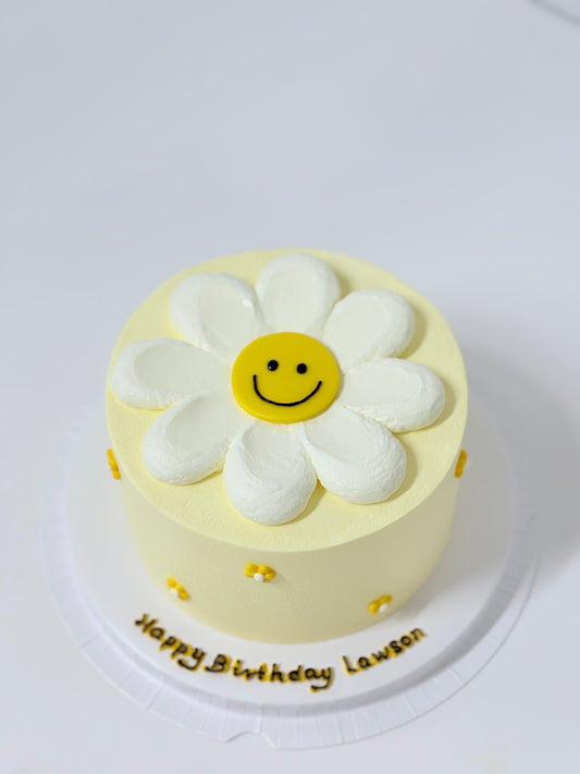Smiley Flower - Yellow
