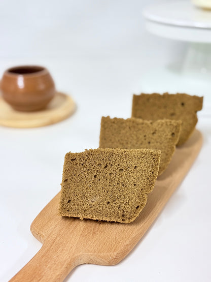 戚風蛋糕切件/Sliced Chiffon Cake