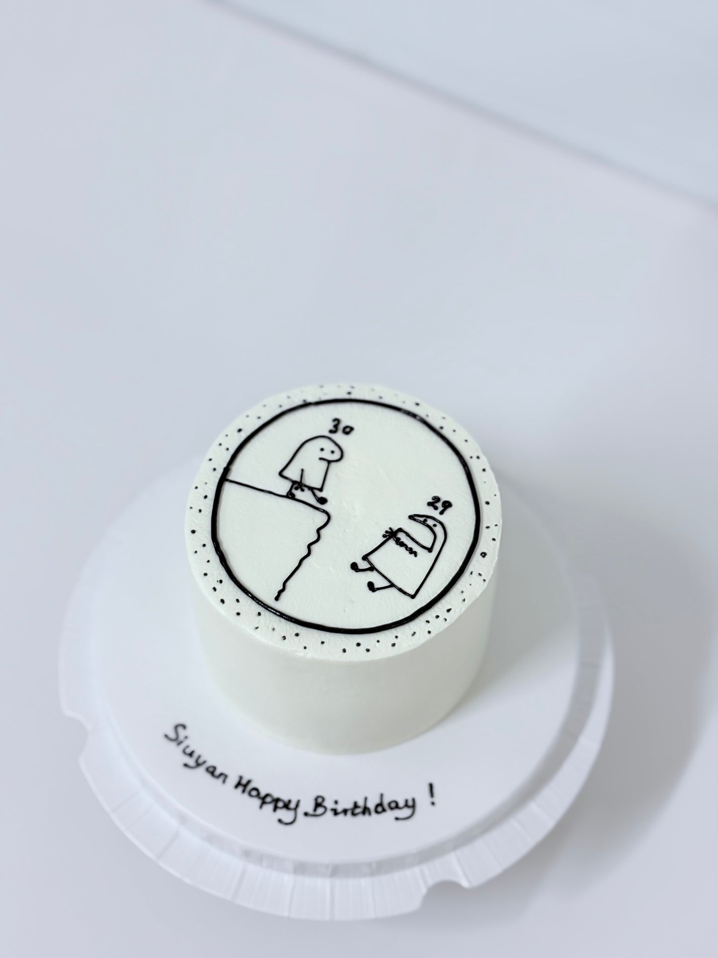 Age kicking cake (踢走歲數）