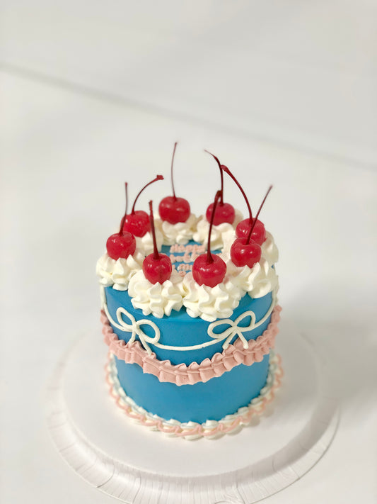 復古唧花蛋糕 /Retro Pipping Cake