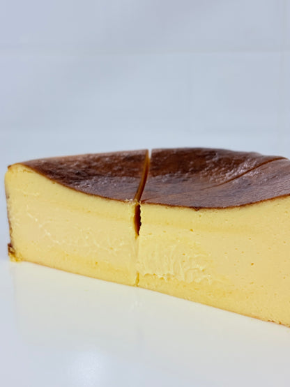 巴斯克芝士蛋糕-切件/Basque Burnt Cheesecake-Sliced