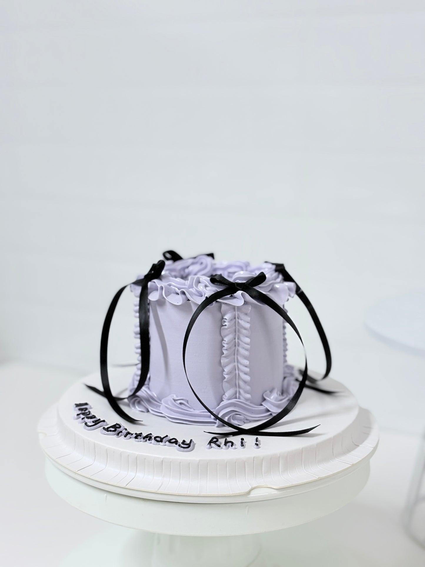 Retro Ribbon - Light Purple