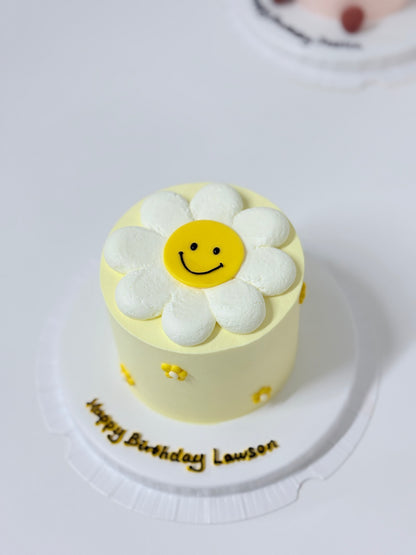 Smiley Flower - Yellow