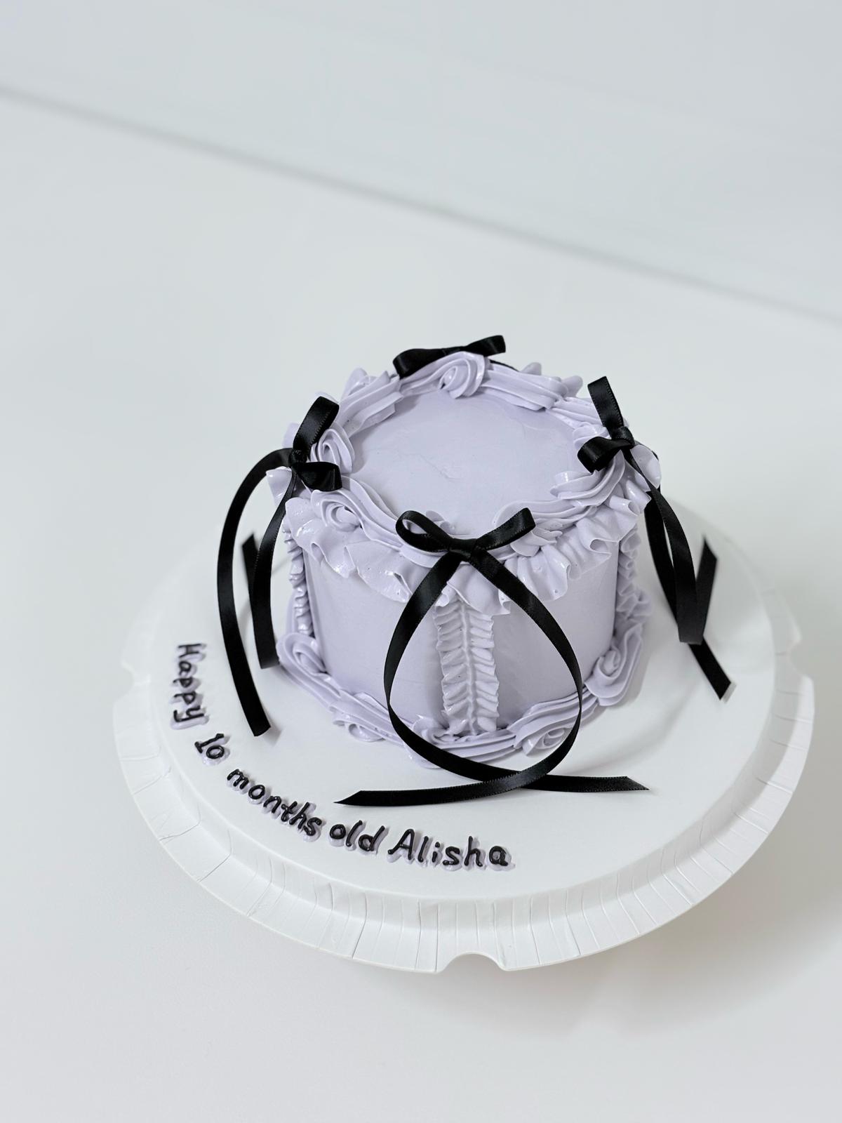 Retro Ribbon - Light Purple