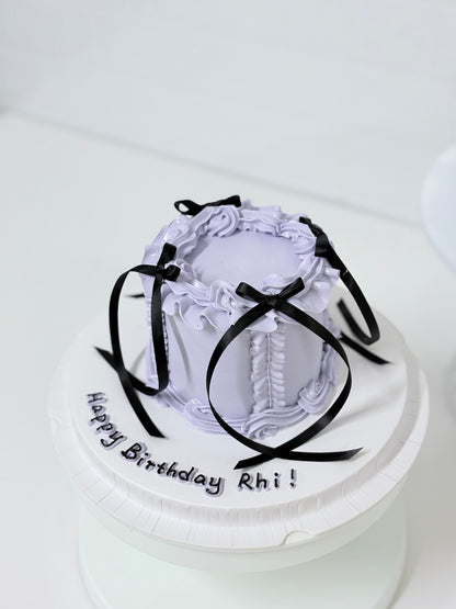 Retro Ribbon - Light Purple