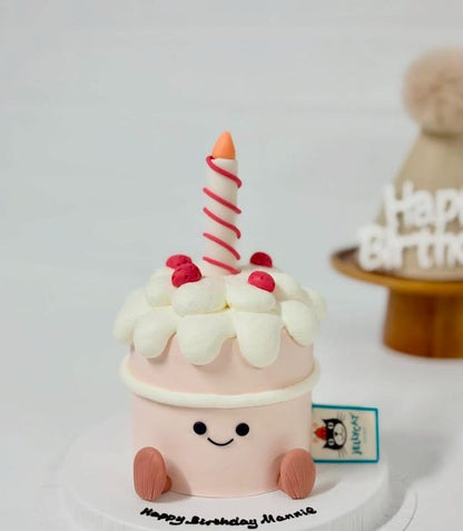 Jellycat 爆炸頭Pink